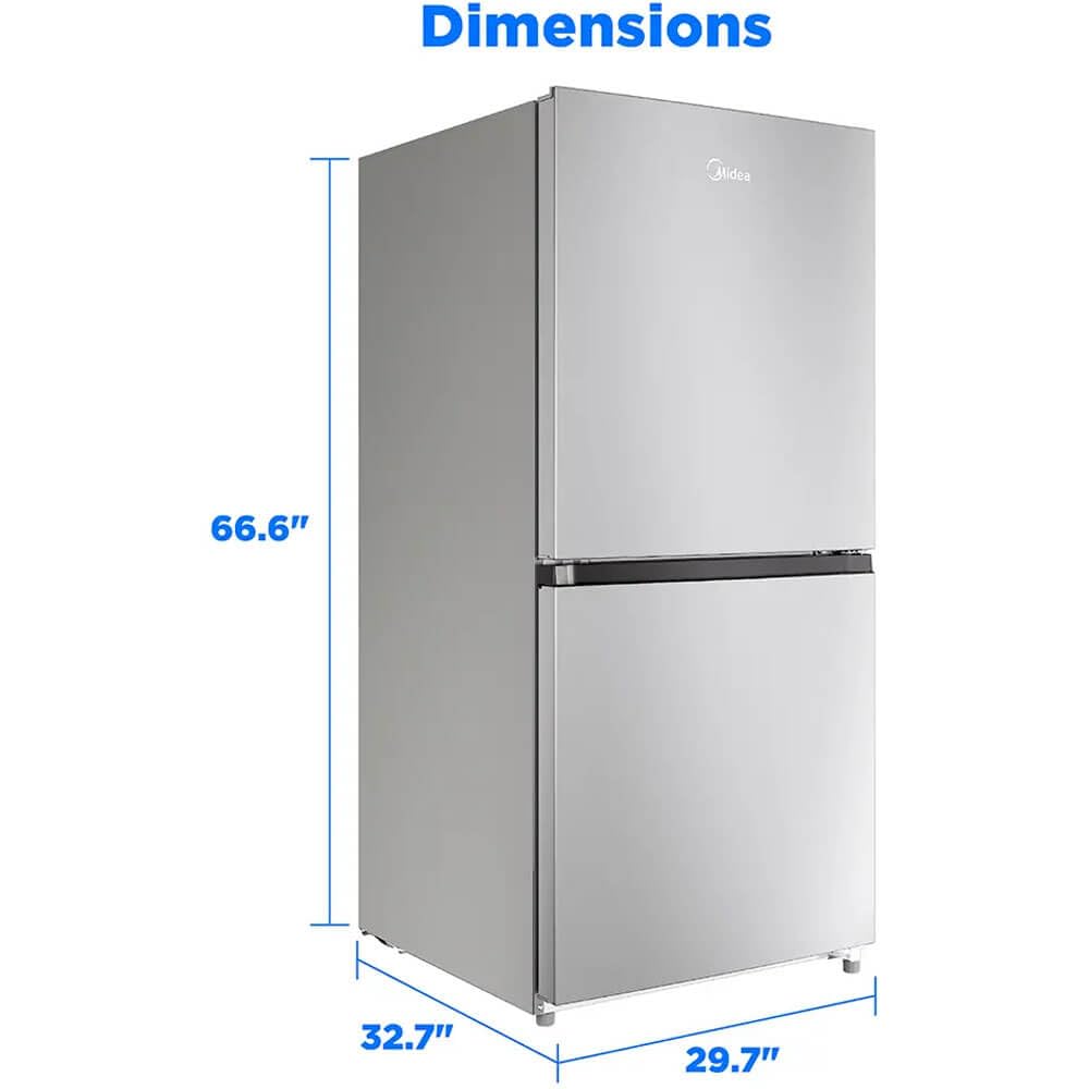 Midea Mru21c7bst 20 Cu. Ft. Stainless 3-Way Convertible Smart Refrigerator on Fridge.com - View 2