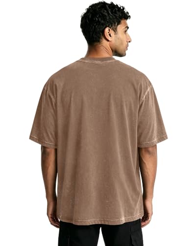 Image of Oversized Tshirts for Men Short Sleeve Vintage Washed Basic Loose Tees 2026