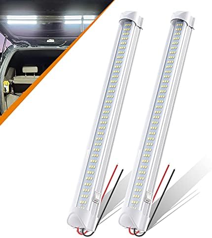 CZC AUTO Led Light Strip 12V/24V 13" LED Interior Light with ON/Off Switch