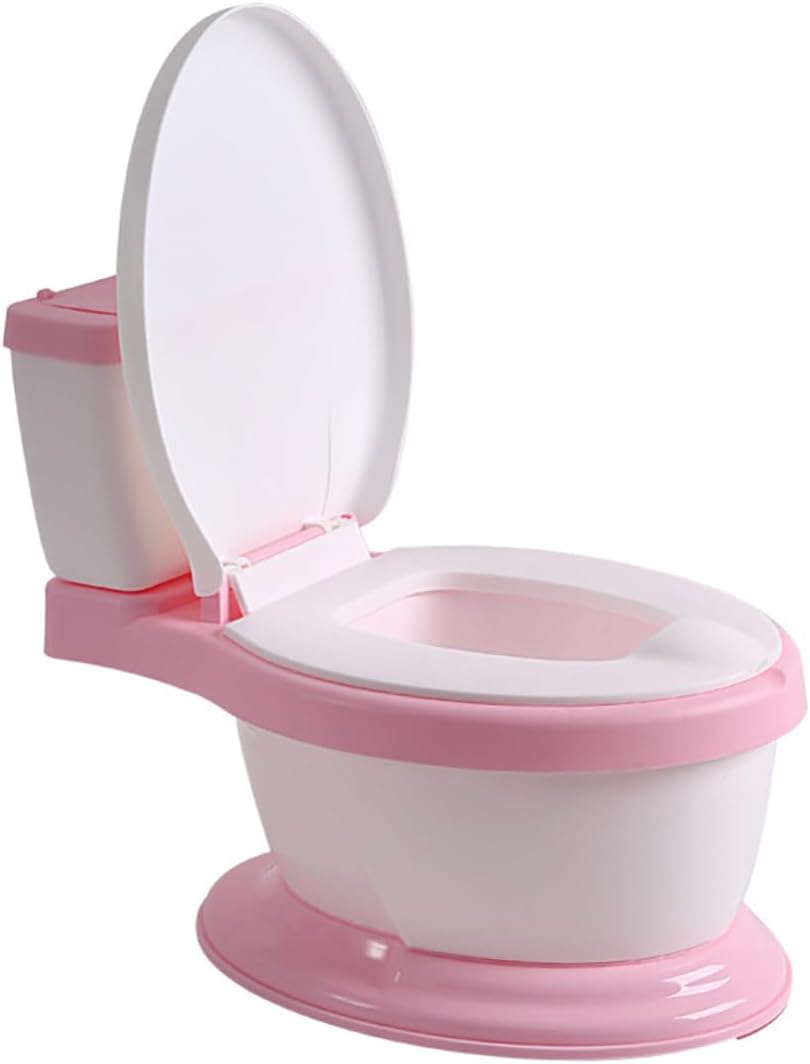 Portable Potty Seat Lightweight and Compact Plastic Toilet for Boys Splash Design for Home Travel for Potty Training Anywhere