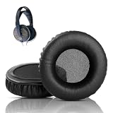 HTINDUSTRY Coussinets de Remplacement Compatibles avec Les Casques Sennheiser HD540 HD250II HD 250, Coussinets Premium en Cuir Protéiné Plus Doux/Mousse à Mémoire de Forme