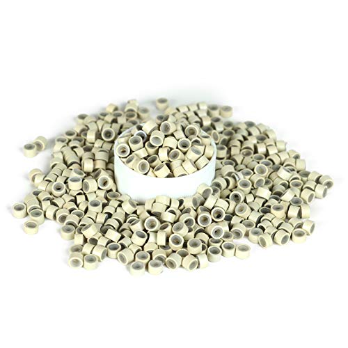Lavenchi Hair Extension Beads, Micro Rings Microlink Beads