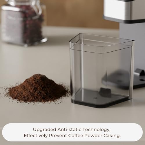 RIOSKY Burr Coffee Grinder