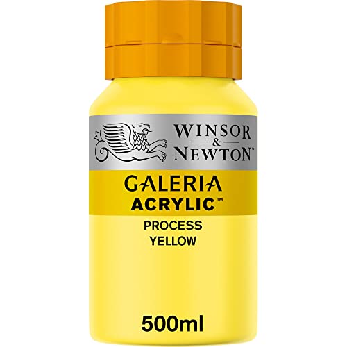 Acrylique Galeria Winsor & Newton Jaune Primaire 500ml