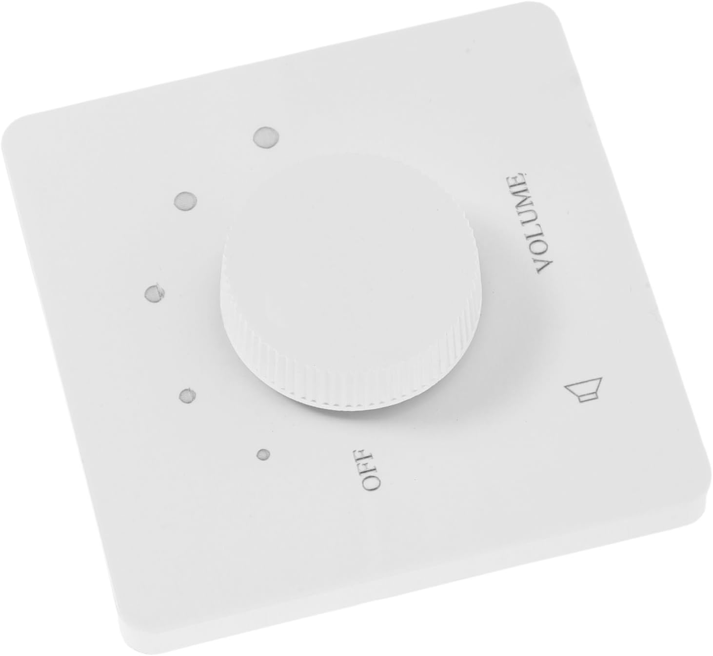 Hemobllo Wall Audio Switch Volume Control Panel Tone Control for Easy Installation Speaker Selector