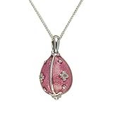 faberge schmuck antik  Ivy Gems - FINENECKLACEBRACELETANKLET 925 Sterling-Silber Silber Rundschliff weiß Diamant