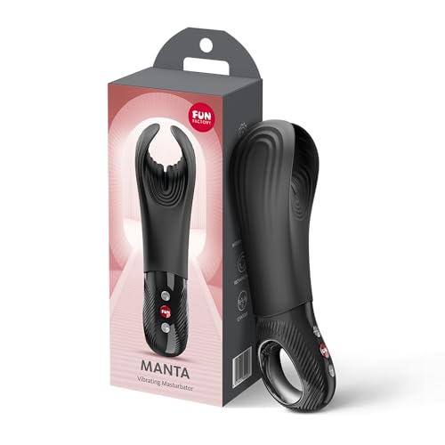 Fun Factory Manta | Étanche IPX7 | Masturbator vibrant pour hommes