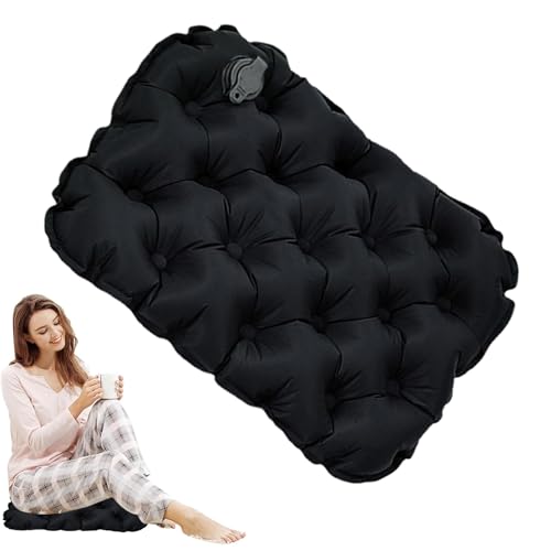 Inflatable Cushion- Waterproof Inflatable Sitting Pad, Camping Air Sitting Pad, | Inflatable Seat Cushion, Multifunctional Air Inflatable Wheelchair Seat Cushion for Car, Portable, Home Living