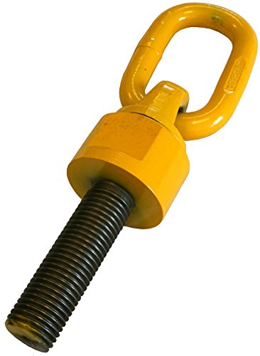 Grade 80 Long Thread Swivel Eye Bolt Lifting Point With Link in Sizes 12-36mm (20x120mm)