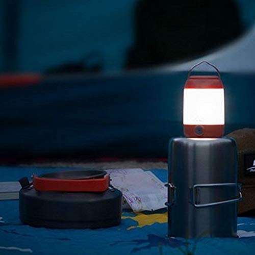 Campinglaterne, LED-Campingzeltlampe, Laterne, Campinglampe, Campinglampe, Outdoor-Camping, tragbare Notbeleuchtung, Schlaflampe(Red)