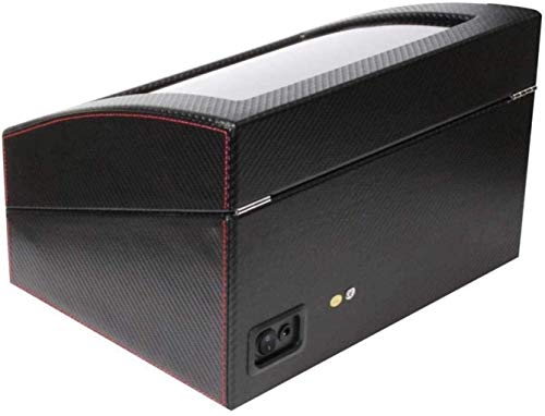 Mira Winder 4 Black caja giratoria para 4 relojes automáticos con motor integrado 5
