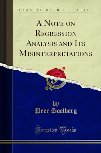 A Note on Regression Analysis and Its...