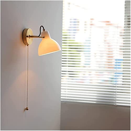 Aplique de pared LED para iluminar rincones oscuros con interruptor de cadena creativo