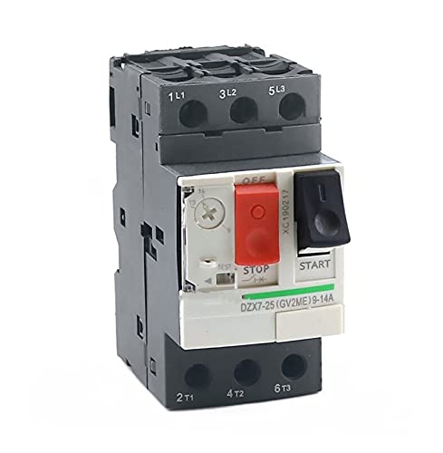 Disyuntor GV2-YO protector de motor ajustable de 9 a 14 amperios 2