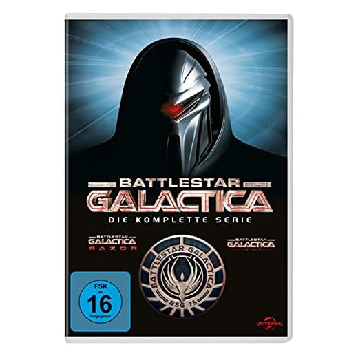 Battlestar Galactica - Season 1-4/Die komplette Serie [25 DVDs]