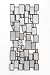 Produktbild Spiegel Cubes Copper, großer, moderner Dekospiegel mit rechteckigen Rahmen in Vintagedesign, ausgefallener XXL Wandspiegel, Kupferfarben, (H/B/T) 132x54x3cm