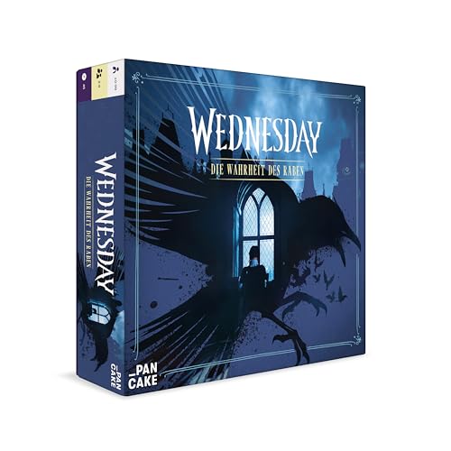 Pancake Games Wednesday. Die Wahrheit des Raben: 10-99 Jahre | 2-6 Spieler | Spieldauer: etwa 45 Minuten