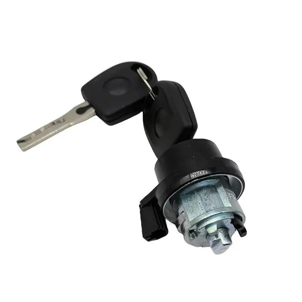 Zhjlut One Color Car Lock Cylinder 107905855Cf 8E0905855a 6L0905855d Compatible With Skoda For Superb 2002-2008 Steering Ignition Switch Lock Barrel Cylinder With Key