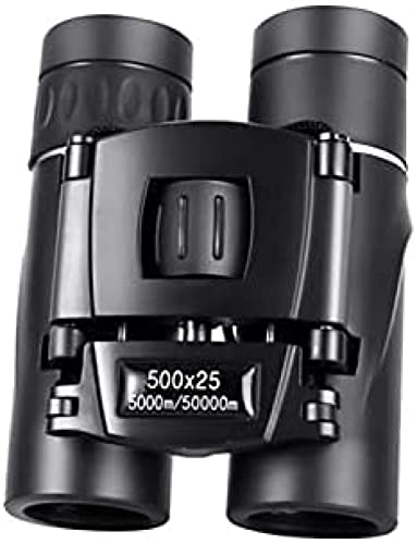 Prismáticos de alta definición 500 x 25 50000 m, zoom portátil, HD, profesional, potente, telescopio monocular de largo alcance, visión nocturna baja, caza, turismo