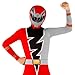 Morphsuits Red Power Rangers Dino Charge Morpher, Dino Fury Red Ranger Costume Kids, Boys Halloween Costume, Halloween Costumes for Kids, Small