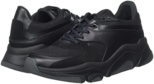BOSS Men's Low-Top Sneakers, Black3, 11 | Image 6