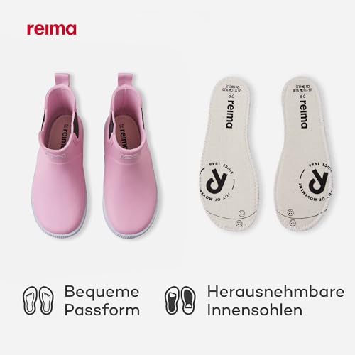 Image of Reima Ankles Waterproof Low Cut Rain Boots Outdoor Rubber Boot for Kids