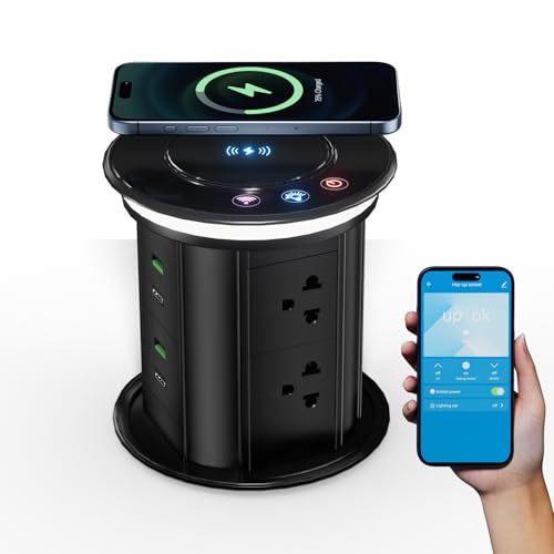 German Technology Motorized Pop Up Outlet for Countertop 15W Fast