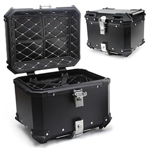 Motorcycle Top Case Tail Box With Security Lock 28L 36L 45L 55L 65L 80L 100L Aluminum Motorcycle Trunk Luggage Storage Box,Can Store Helmet 1 41ac+0ll+el. sl500 . ss300