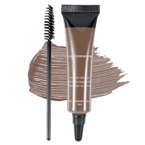 Kit De Tinte Para Cejas - Tinte Para Cejas Resistente Al Agua Para Mujeres | Kit De Tin-te Para Cej-as Y Pestañas De Larga Duración Y A Prueba De Manchas De 10 ml Para Citas, Desplazamientos (#02)