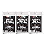 BCW Trading Card Dividers 30 Pack