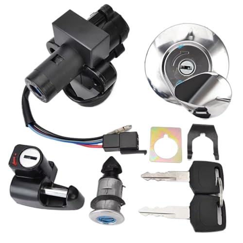 Verrou de contacteur d'allumage pour moto CL400 1999 avec bouchon de réservoir
