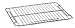 Produktbild DREHFLEX - Rost / Grill / Grillrost passend für diverse Herde / Backofen aus dem Hause Bauknecht / Whirlpool - passend für folgende Teile-Nr. 481010485688 / 481010518218 ersetzt 480121101183 weitere Bezeichnungen: F2S000345 / BBR35 / BBR 35