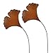 Produktbild Gingoblatt, Blumenstecker; 58 cm; Metall, Rost; 2 Stück; Beetstecker; Blumenstecker; Gartenstecker