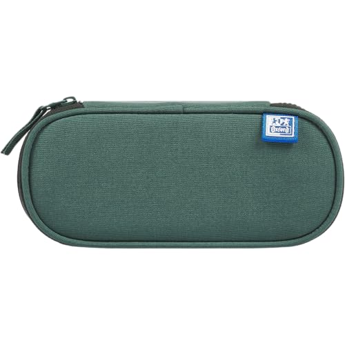 Trousse Oxford Funky Federmäppchen mit Klappe in Grün und Schwarz - vue 3