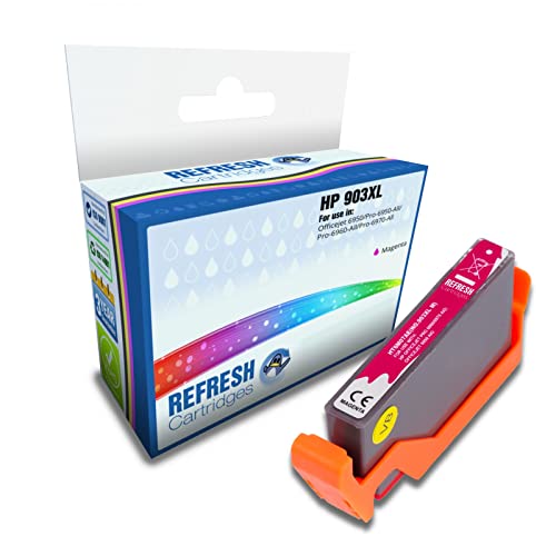 Refresh Cartridges Remanufactured Ink Cartridge Replacement for HP HP 903XL (Magenta)