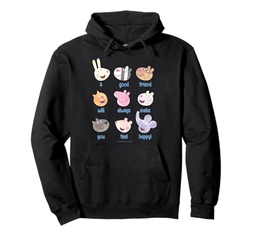 Sweat à capuche Peppa Pig en coton confortable pour enfant