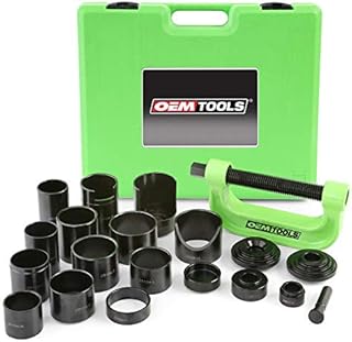 OEMTOOLS 25104 21 Piece Master Ball Joint Press Kit, Installs And Removes Ball Joints, U Joints, And Anchor Pins, Designed For 2WD And 4WD Vehicles