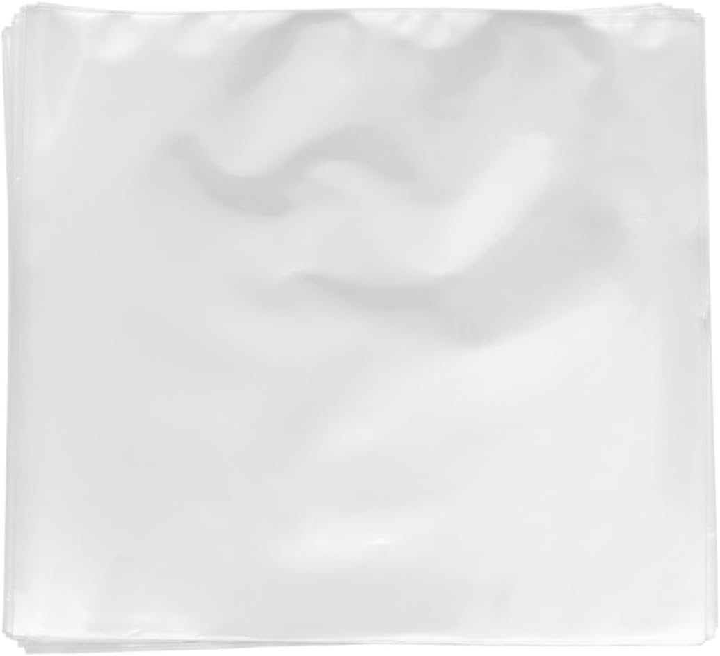 30pcs Thickened and Widened 12 Inch Record Sleeves Vinyl Record Protecter Plastic Covers for Storage and Protection