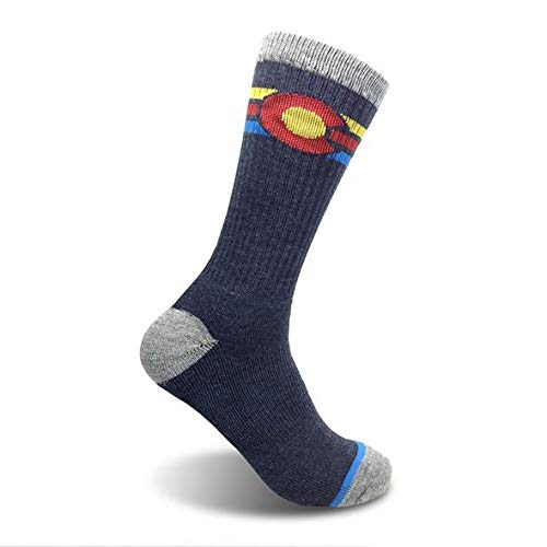 Ouray Colorado Flag Socks (Medium)