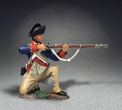 Figura de acción W. Britain American Revolution 1:30 metal miniatura 2