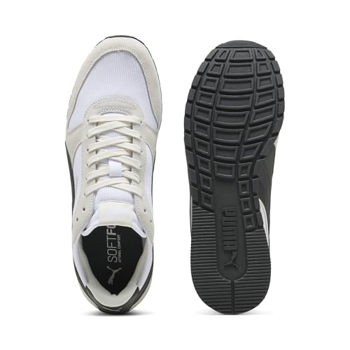 Image of Puma Unisex-Adult White-Black-Vapor Gray Sneaker