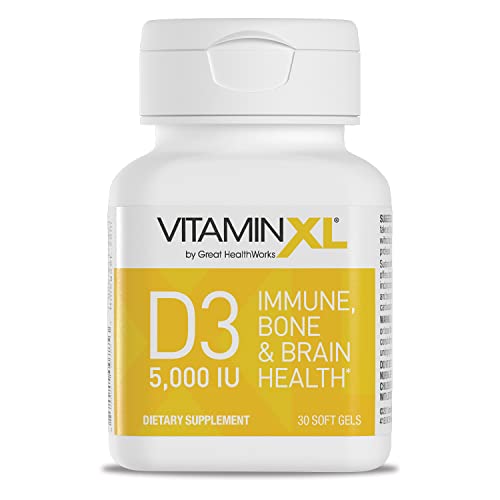Omegaxl Joint Support Supplement - Natural Muscle Support, 60 Softgels & Vitaminxl D3 High Potency Daily Vitamin D 5000 Iu 125Mcg Immune Support Supplement (30 Softgels) #TOP5