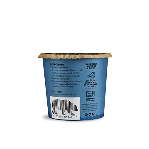 Kodiak Cakes Minute Muffins, Mountain Blueberry, 2.29 Ounce (Packaging May Vary) #TOP1