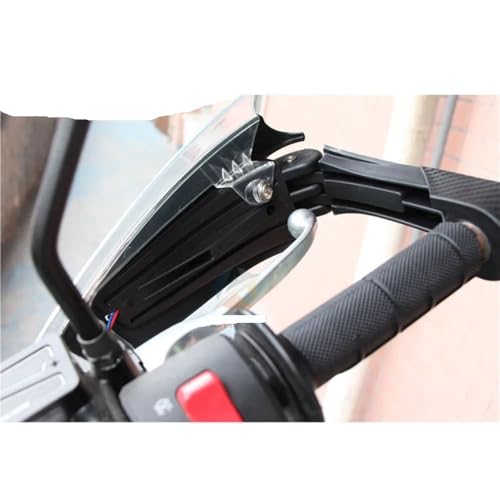 Protège-mains moto carbone 22mm idéal sorties tout-terrain