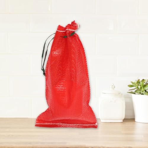 Bolsas de malla con gran capacidad para guardar provisiones frescas de forma limpia 6