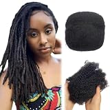 Fiable y duradero: elaborado con cabello humano de alta calidad, este cabello afro a granel es confiable y está diseñado para durar..Ya sea que lo uses para trenzado o extensiones, mantiene su fuerza y ​​textura con el tiempo, brindando resultados duraderos.