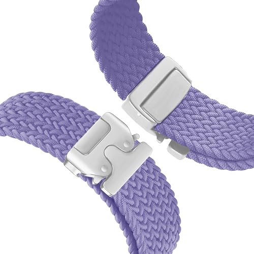 Image of ACM Watch Strap 22mm for Universal 22mm Size Replacement Strap Smartwatch | Woven Braided Clipper Adjustable Belt Band