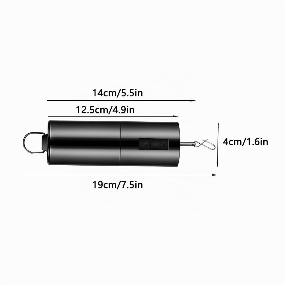 4 Stück schwarz rotierenden Windspiel Motor Bauernhof Dekoration hängenden Motor vielseitig Wind Spinner Windmotor für hängende Anzeige Bauernhof schwarz Wind Nurrs im Freien
