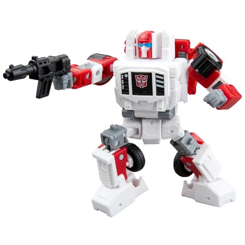 Transformers Age of The Primes, Figurine Convertible Swerve Classe Deluxe de 11 cm, Robots Jouets, dès 8 Ans