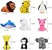 36Pcs Animal Erasers for Kids Cute Pencil Erasers Bulk Desk Pets Puzzle for Classroom Rewards Treasure Box Toys for Boys and Girls Classroom Prizes Party Favors for Kids Back to School Supplies